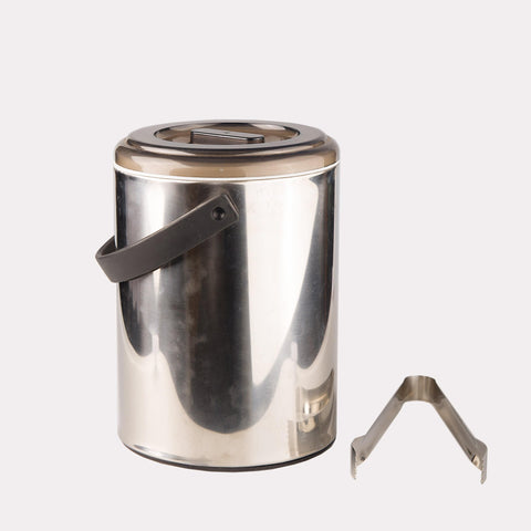 Ice Bucket and Tongs