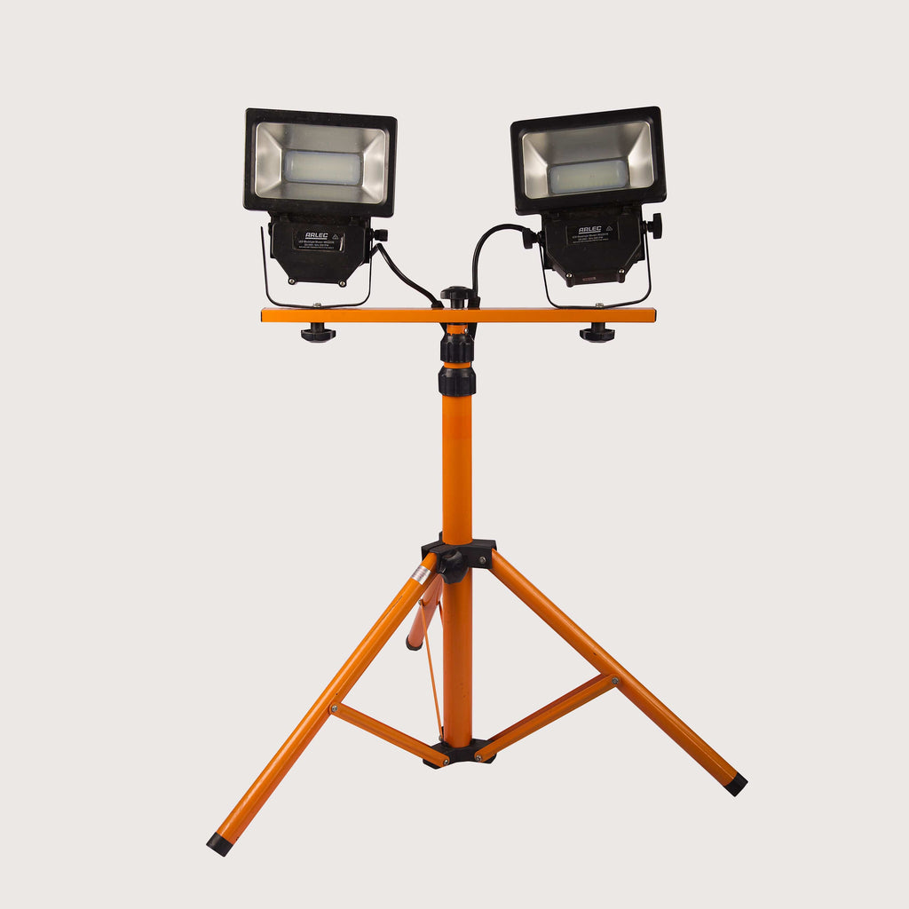 LED Flood Lights on Stand