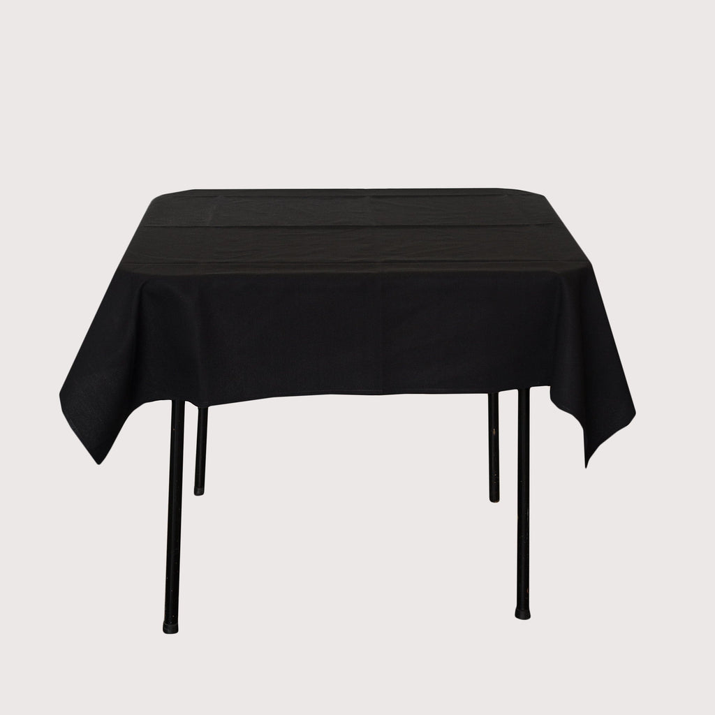 Tablecloth - Square 137cmx137cm, black