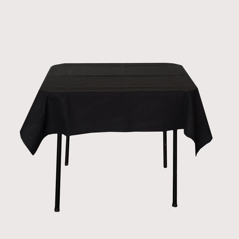Tablecloth - Square 137cmx137cm, black