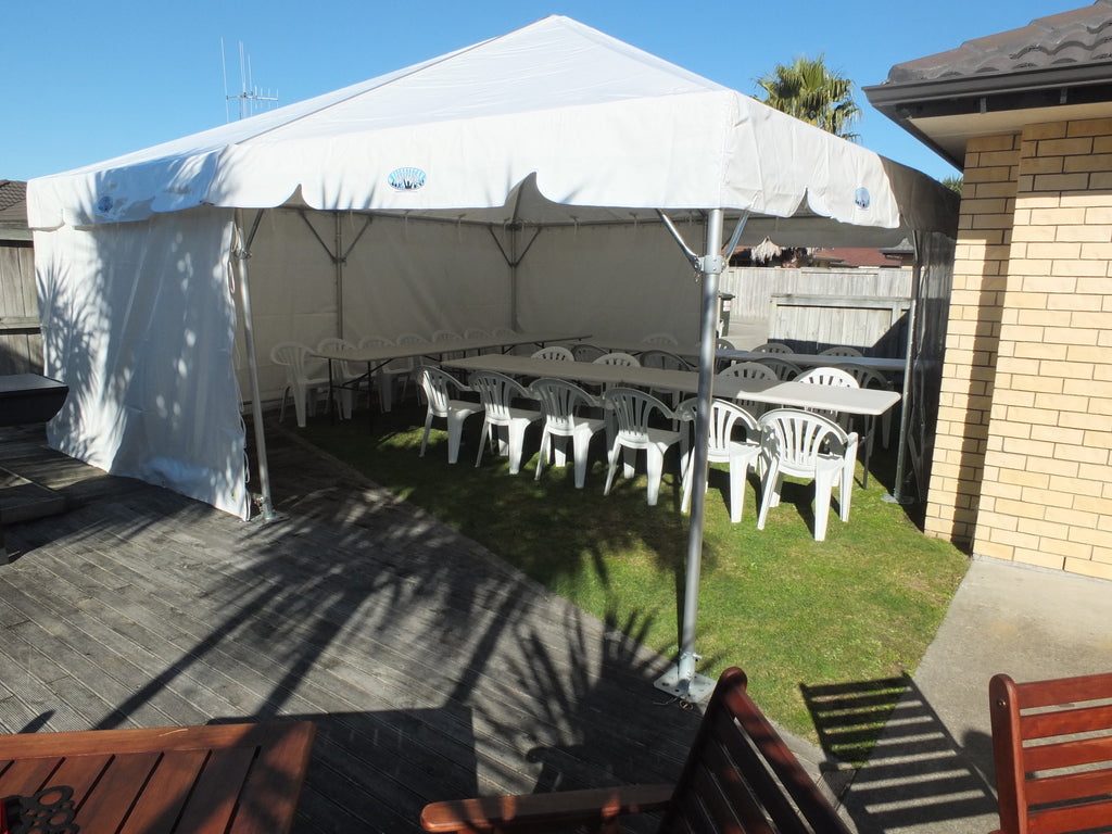 6x6 Clipframe Marquee (incl. white walls)