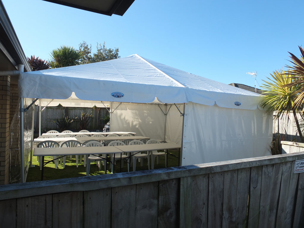 6x6 Clipframe Marquee (incl. white walls)