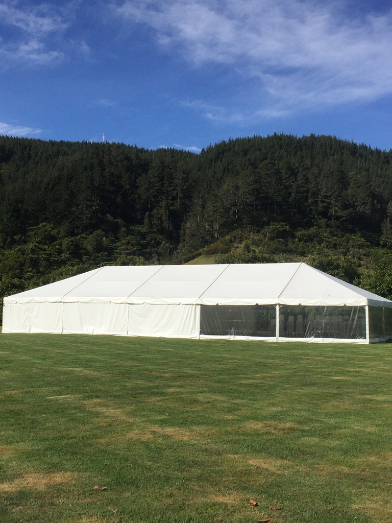 10x35 Clipframe Marquee (incl. white walls) - POA