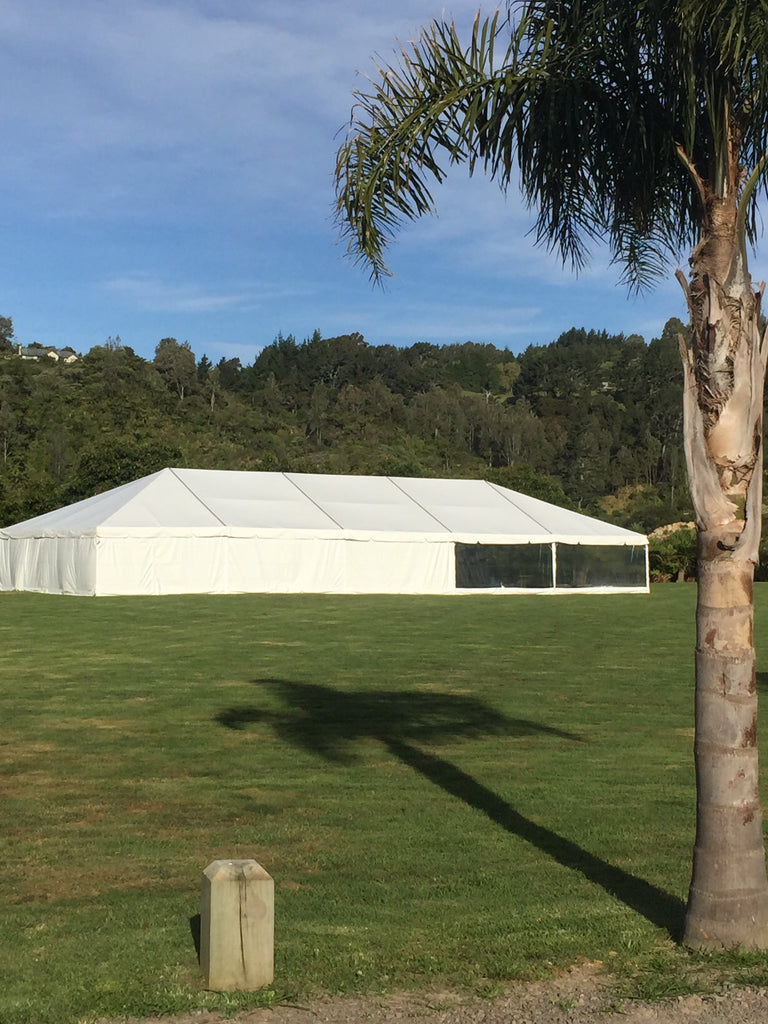 10x35 Clipframe Marquee (incl. white walls) - POA