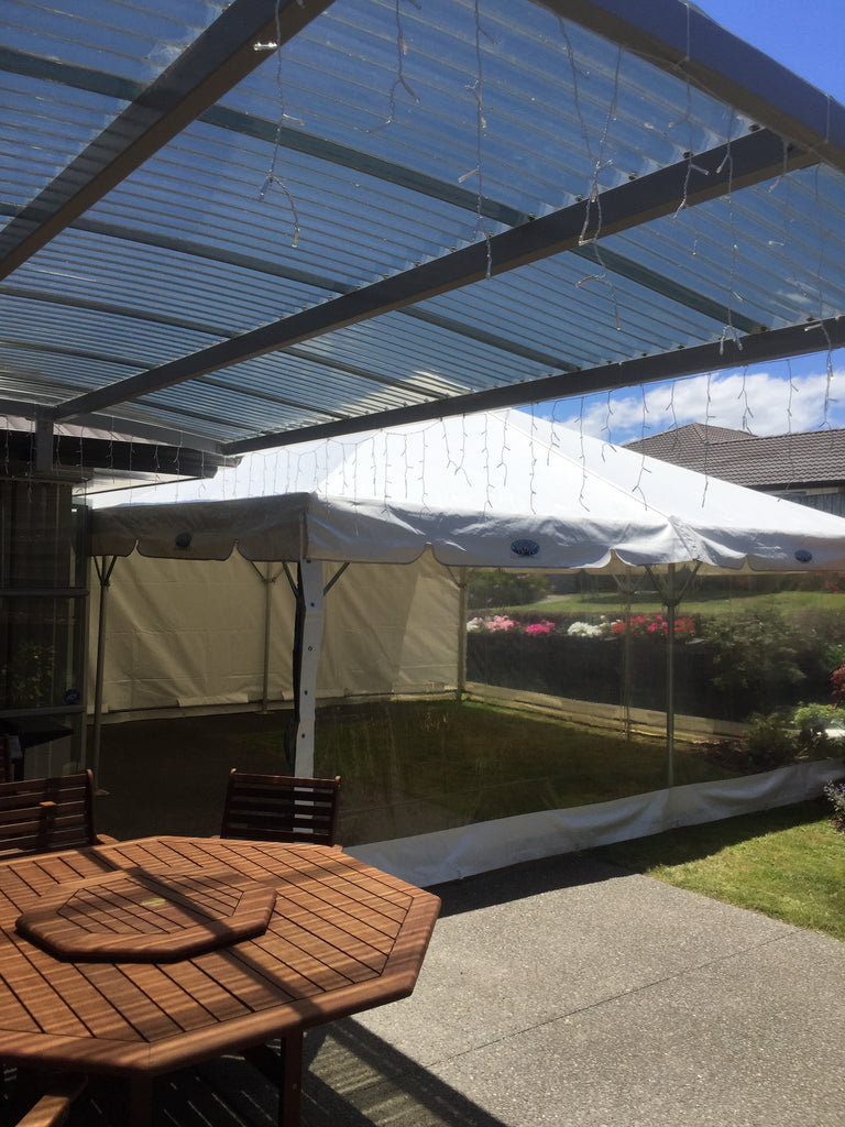 6x6 Clipframe Marquee (incl. white walls)