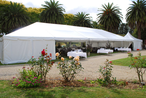 10x25 Clipframe Marquee (incl. white walls)