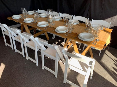 Rustic Table & Chair Package