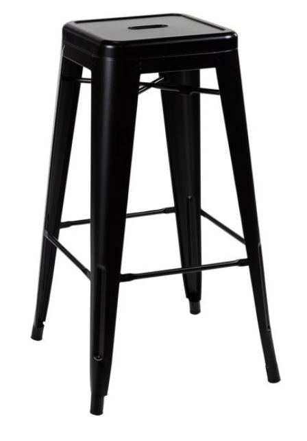 Black Bar Stool