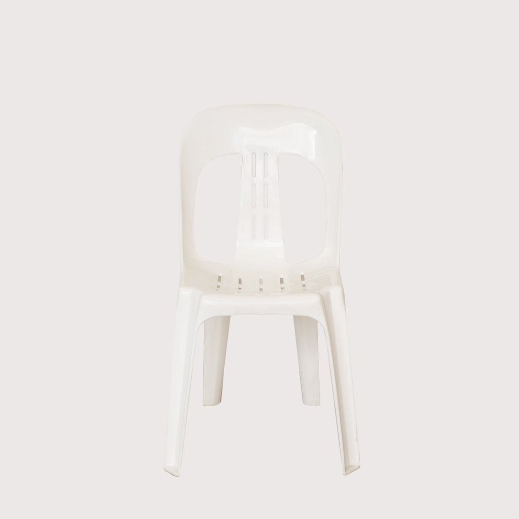 Plastic White Resin chair
