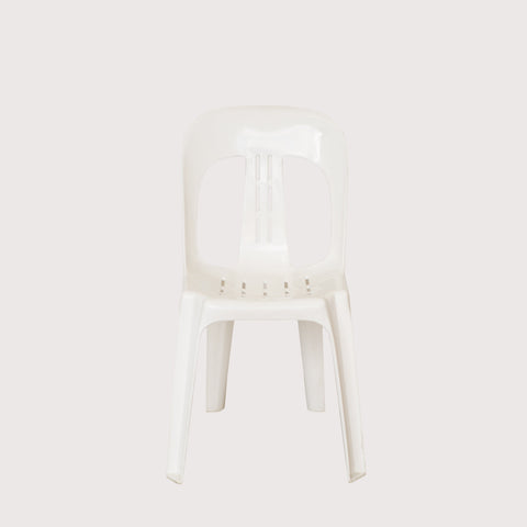 Plastic White Resin chair
