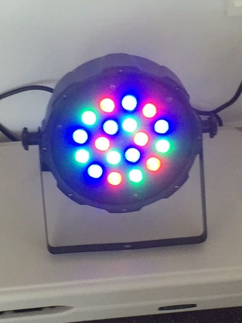 LED par can colour light